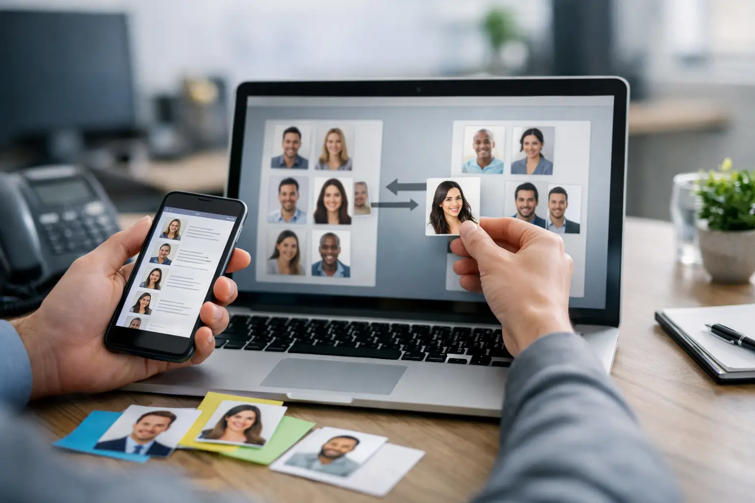 Capa do artigo: Como organizar contatos de vendas sem perder leads